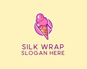 Ice Cream Cone logo design