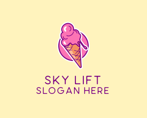 Ice Cream Cone logo design