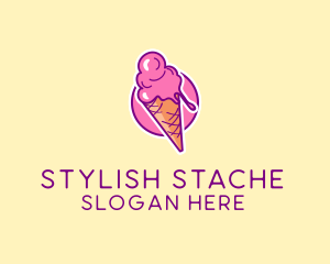 Ice Cream Cone logo design