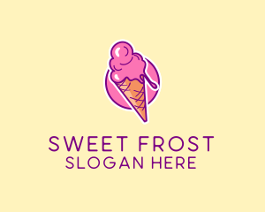 Ice Cream Cone logo design