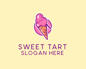 Ice Cream Cone logo design