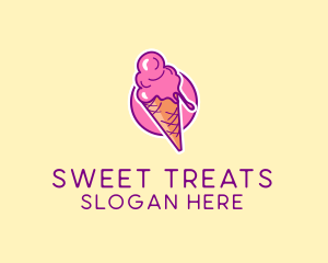 Ice Cream Cone logo design