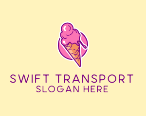 Ice Cream Cone logo design