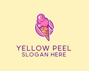 Ice Cream Cone logo design