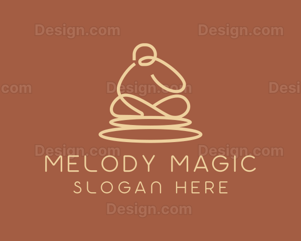 Wellness Meditation Spa Logo