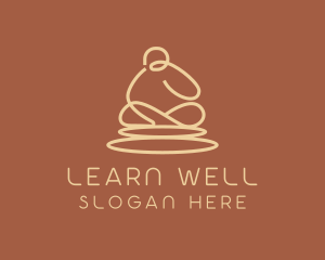 Wellness Meditation Spa logo design