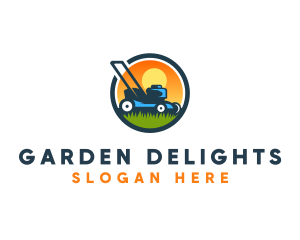 Gardening Grass Trimmer logo design