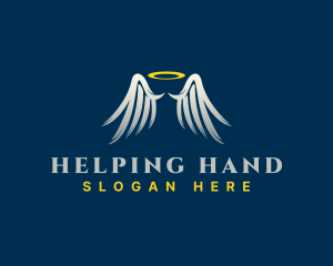 Holy Angel Wings Logo