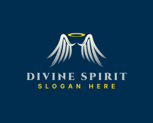Holy Angel Wings logo