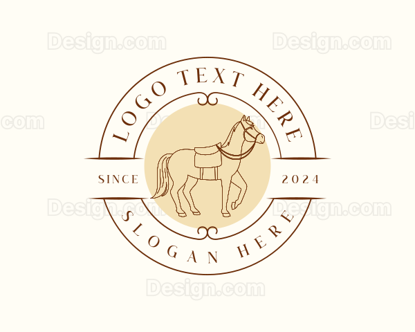 Equestrian Horseback Riding Logo