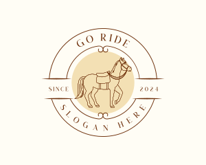 Equestrian Horseback Riding  logo design