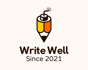 Creative Pencil Bomb logo