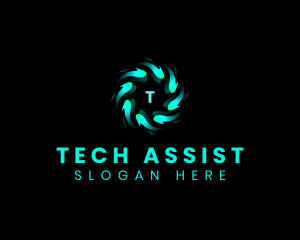 Tech Digital Software  logo design