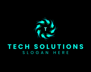 Tech Digital Software  logo design