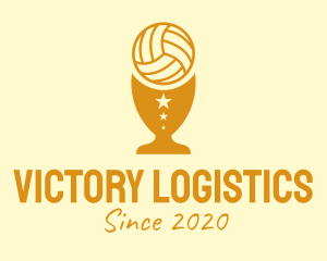 Volleyball Trophy Cup  logo
