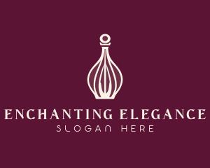 Elegant Perfume Bottle logo design