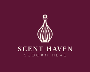 Elegant Perfume Bottle logo design