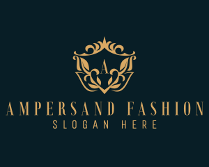 Royal Fashion Shield  logo design