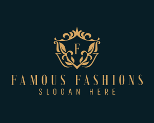 Royal Fashion Shield  logo design