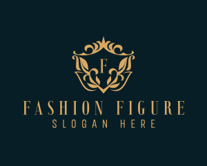 Royal Fashion Shield  logo design