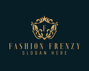 Royal Fashion Shield  logo design