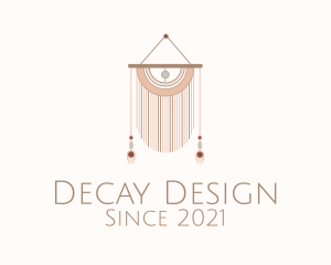 Interior Design Macrame  logo design