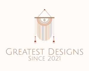 Interior Design Macrame  logo design