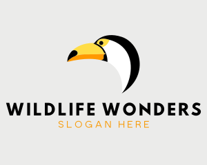  Toucan Bird Wildlife logo design