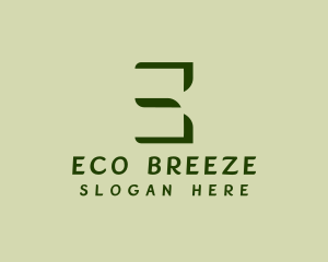 Eco Friendly Spa Letter E logo design