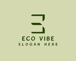 Eco Friendly Spa Letter E logo design