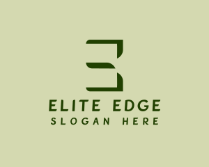 Eco Friendly Spa Letter E logo design