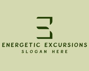 Eco Friendly Spa Letter E logo design