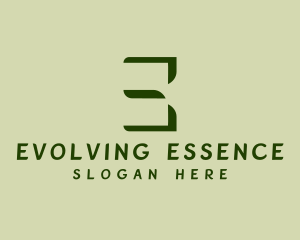 Eco Friendly Spa Letter E logo design