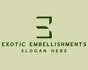 Eco Friendly Spa Letter E logo design