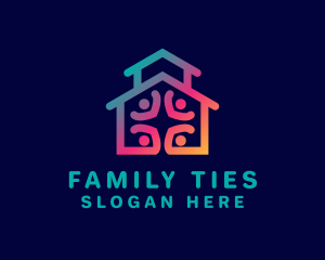 House Charity Shelter  logo design