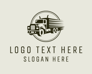 Diesel - Truck Logistics Travel logo design