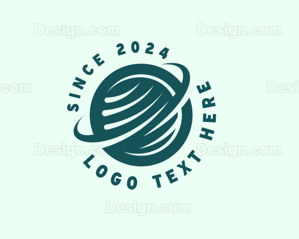 Abstract Business Globe Logo