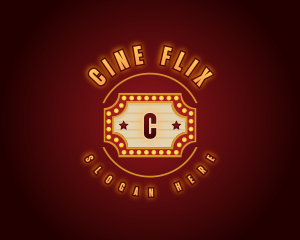 Cinema Movie Placard logo