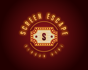 Cinema Movie Placard logo