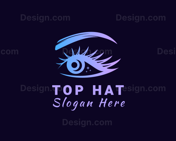 Gradient Beautiful Eye Logo