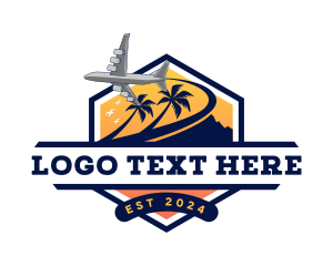 Airplane Travel Tour logo