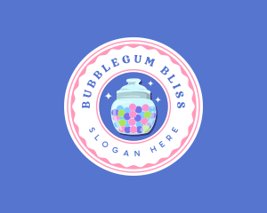 Candy Bubblegum Jar logo