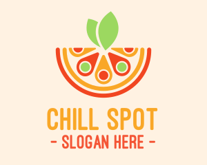 Citrus Location Spot logo design