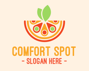 Citrus Location Spot logo design