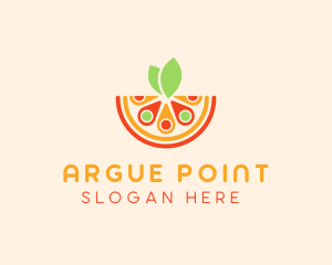 Citrus Location Spot logo design