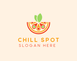 Citrus Location Spot logo design