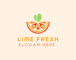 Citrus Location Spot logo design