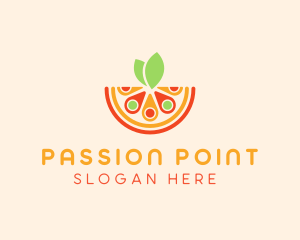 Citrus Location Spot logo design