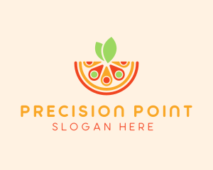 Citrus Location Spot logo design