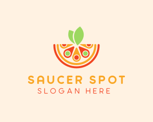 Citrus Location Spot logo design